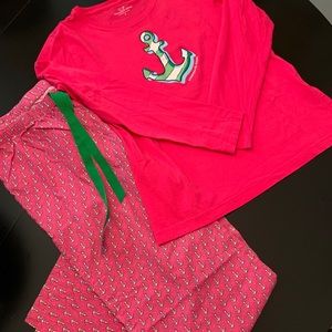 Vineyard Vines Pajama set.